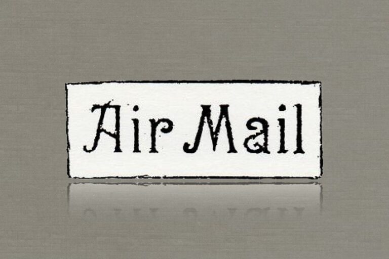 The “Boxed” Air Mail Hand Stamp Re-visited