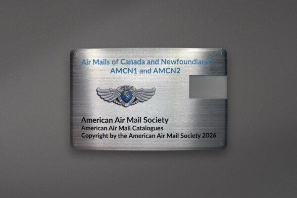 The Air Mails of Canada and Newfoundland — A Complete CAS Research Library on USB