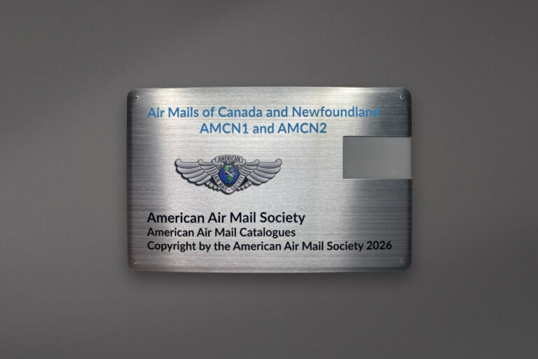 The Air Mails of Canada and Newfoundland — A Complete CAS Research Library on USB