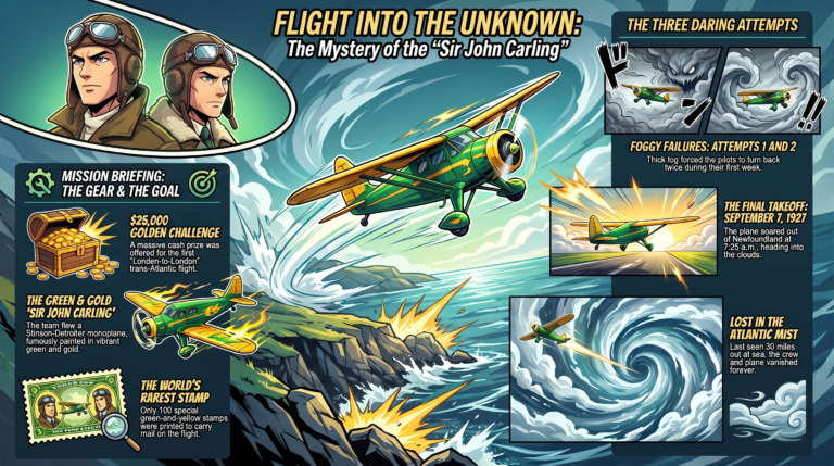 Flight into the Unknown: The Mystery of the Sir John Carling