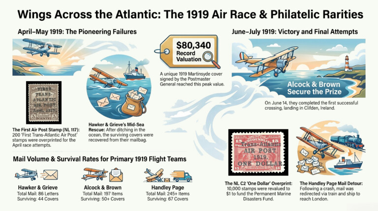 THE GREAT 1919 AIR RACE ACROSS THE ATLANTIC
